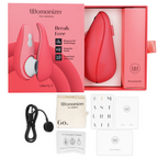 WOMANIZER | Liberty 2 – Compact Clitoral Stimulator with Pleasure Air – Magnetic Cap – Pink / Light Green / Blue