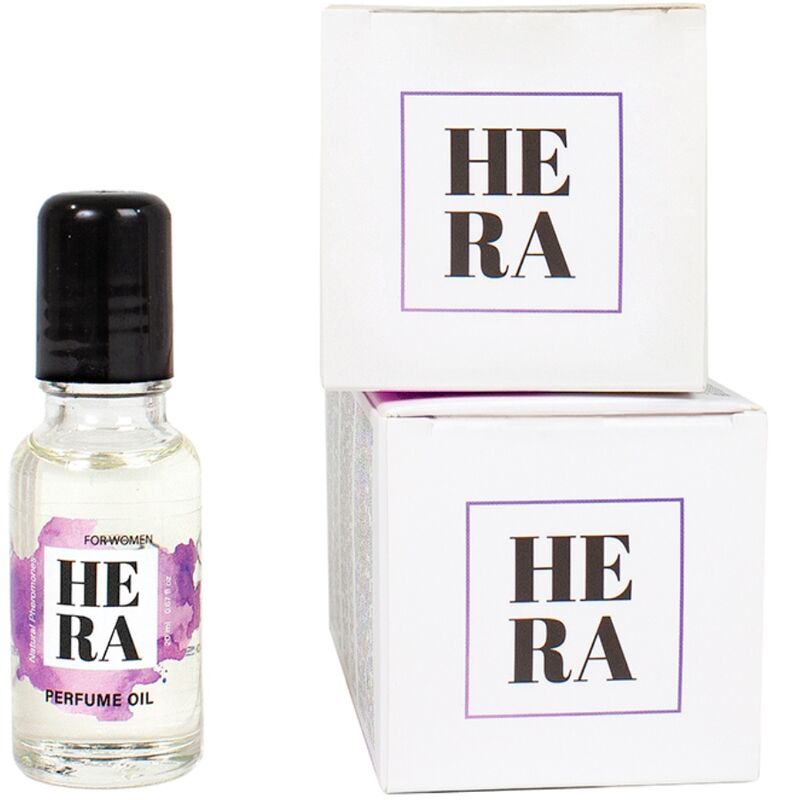 SECRET PLAY | Hera Aceite Perfume con Feromonas para Mujeres – Con trufa negra, pera, gardenia y vainilla – Roll-On – 20 ml