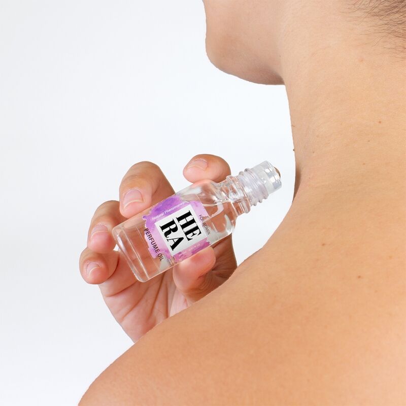 SECRET PLAY | Hera Aceite Perfume con Feromonas para Mujeres – Con trufa negra, pera, gardenia y vainilla – Roll-On – 20 ml