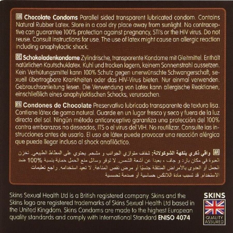SKINS - Natural Condoms 4 Pack