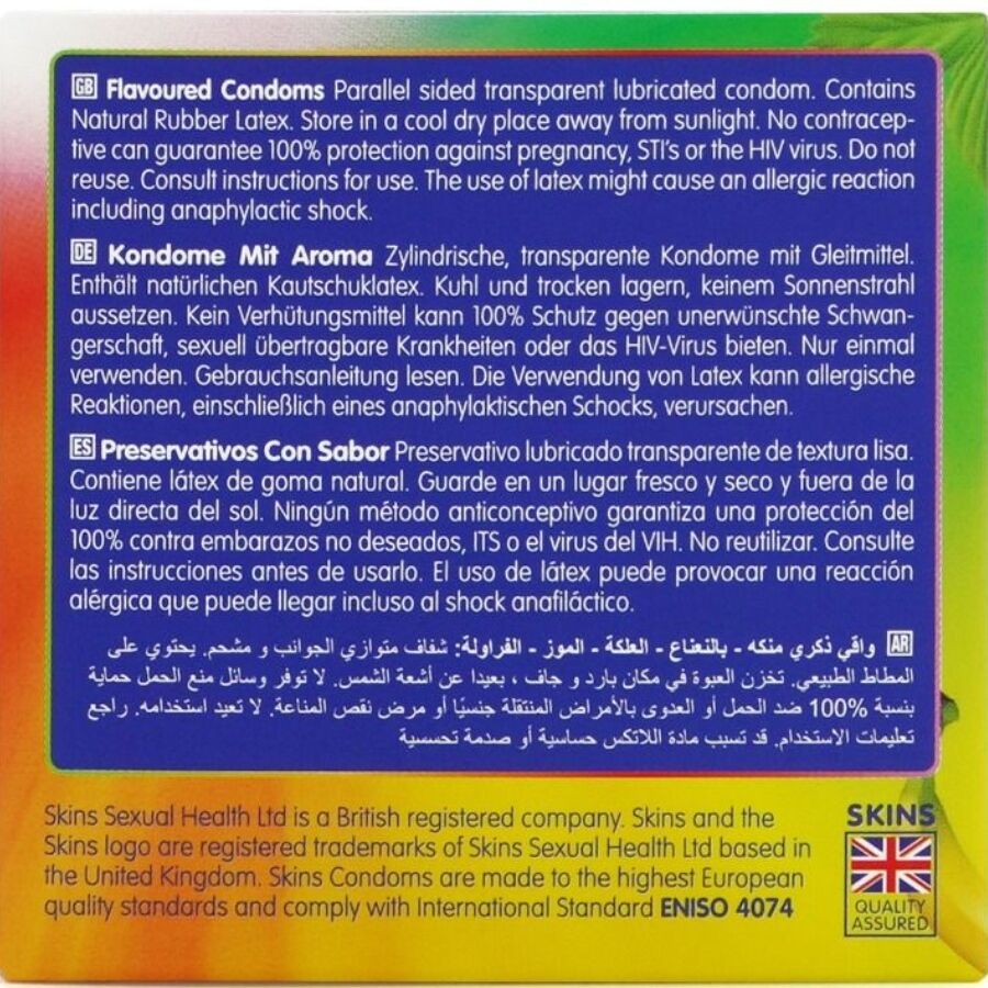 SKINS - Natural Condoms 4 Pack
