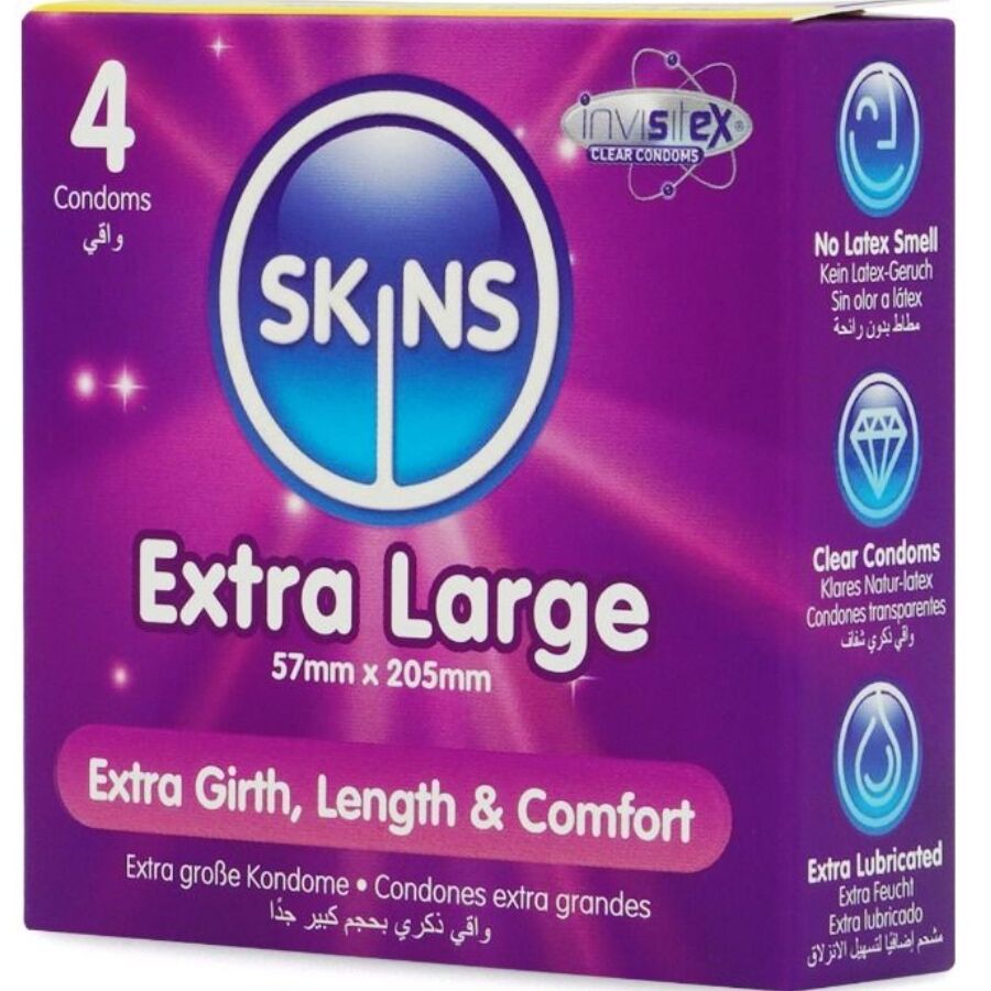 SKINS - Natural Condoms 4 Pack