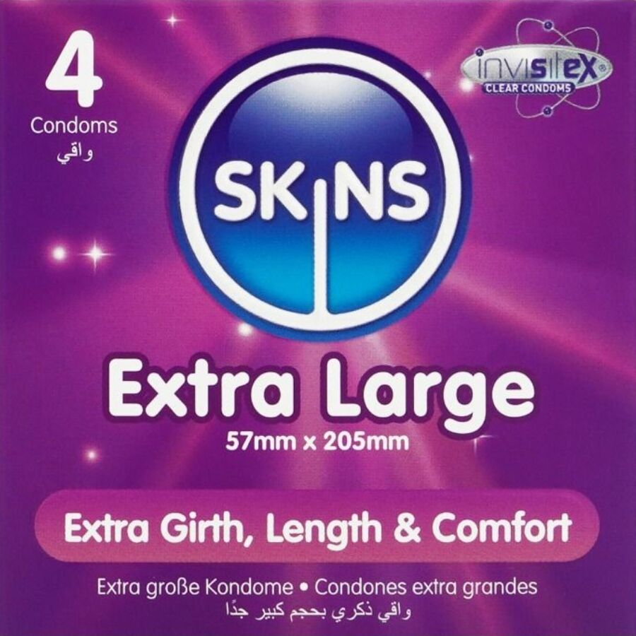 SKINS - Natural Condoms 4 Pack
