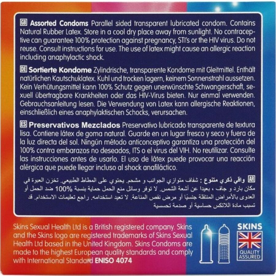 SKINS - Natural Condoms 4 Pack