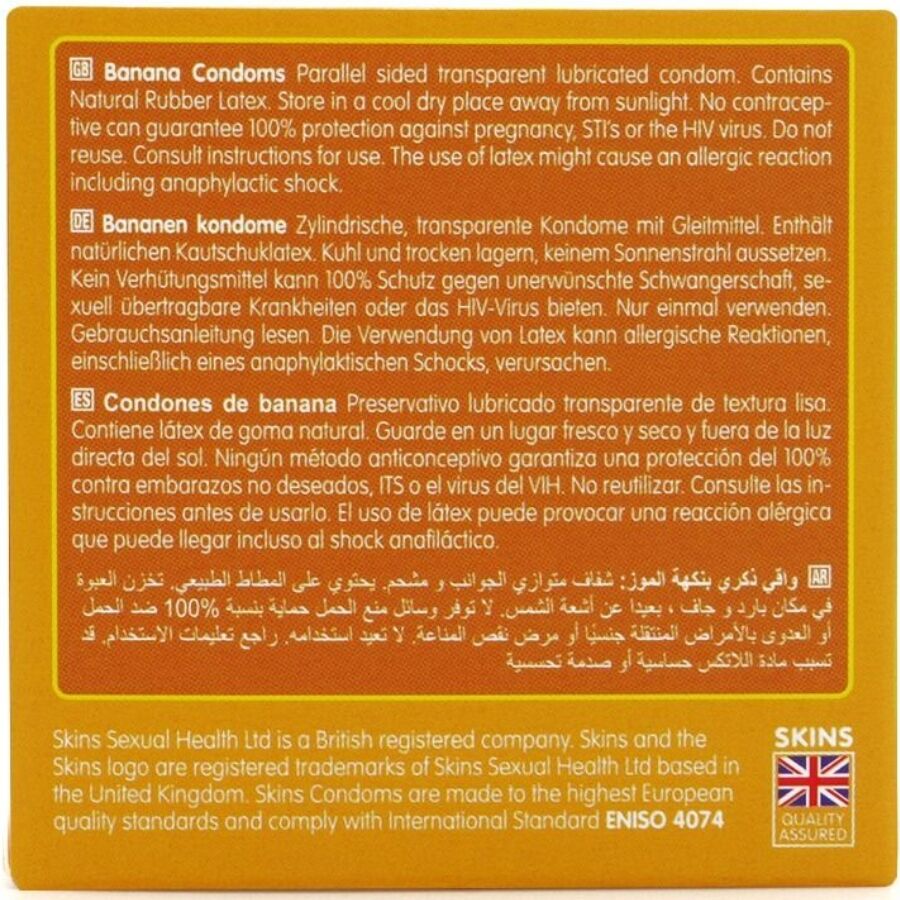 SKINS - Natural Condoms 4 Pack