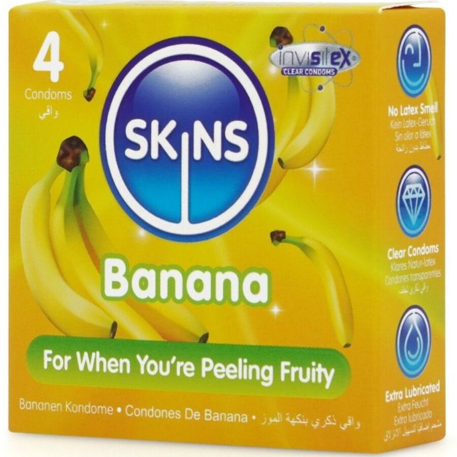SKINS - Natural Condoms 4 Pack