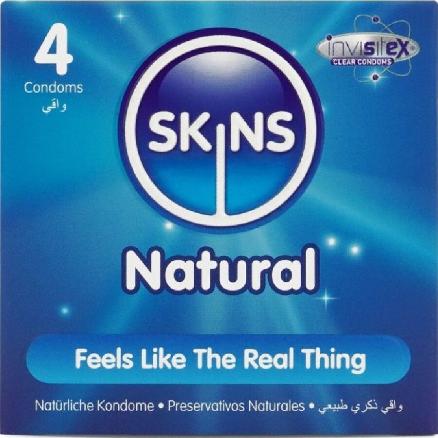 SKINS - Natural Condoms 4 Pack