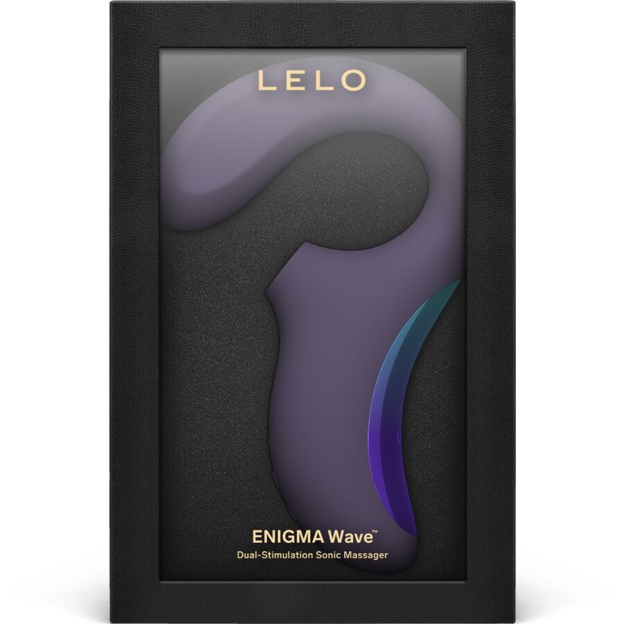 LELO ENIGMA WAVE™ Triple Vibration Massager – Cyber Purple / Black
