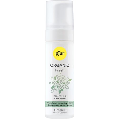 PJUR | ORGANIC Fresh – Espuma Refrescante Leave-On Limpiadora Íntima 150 ml