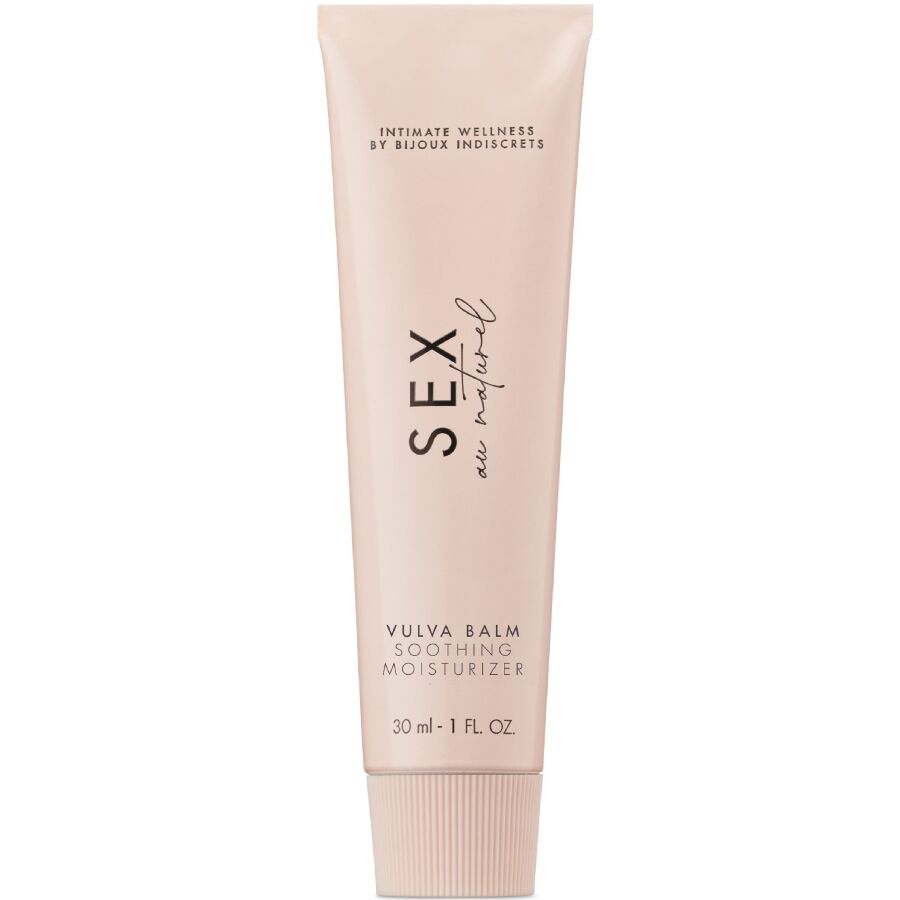 BIJOUX INDISCRETS Sex au Naturel Bálsamo Vulvar – Hidratante Íntimo Calmante 30 ml
