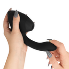 WOMANIZER | Duo Next – Dual Clitoral & G-Spot Stimulator – 3D Pleasure Air + Rumbly Vibration – Dark Purple / Dusky Pink / Black