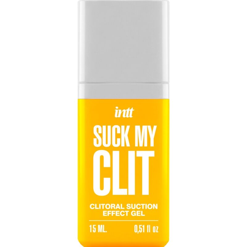 INTT | Sensual Suction – Suck My Clit Clitoral Stimulating Gel (Tropical Mango & Wild Strawberry, 15 ml)