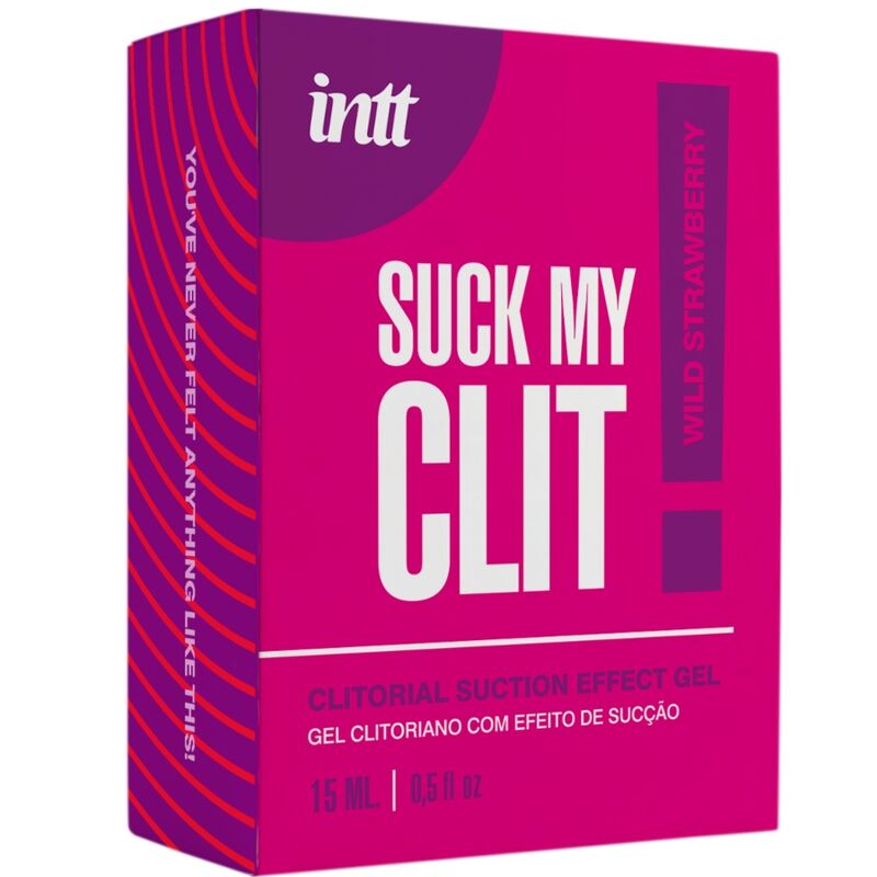 INTT | Sensual Suction – Suck My Clit Clitoral Stimulating Gel (Tropical Mango & Wild Strawberry, 15 ml)