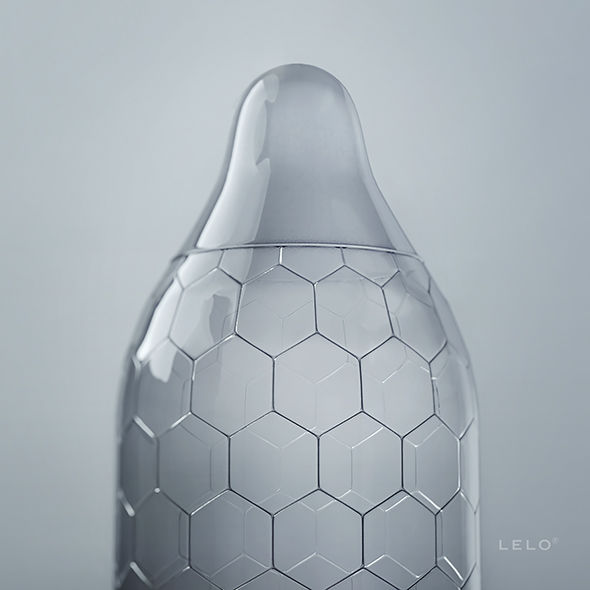 LELO - HEX Original Re-Engineered Latex Condoms 3 Pack
