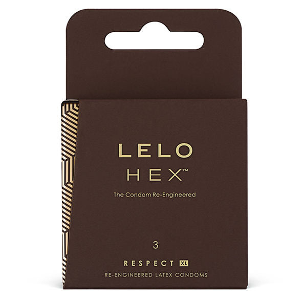 LELO HEX™ Preservativos Pack 3 – Original, Organic y XL