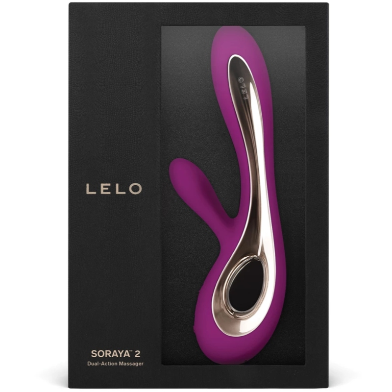 LELO – Vibrador SORAYA™ 2 Rabbit – Morado, Verde Agua y Negro