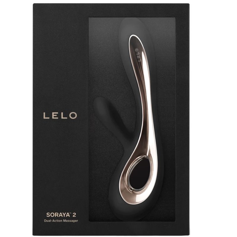 LELO – Vibrador SORAYA™ 2 Rabbit – Morado, Verde Agua y Negro