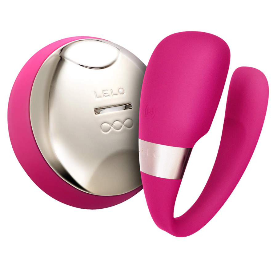 LELO | INSIGNIA TIANI™ 3 Masajeador para Parejas – Morado, Fucsia y Negro