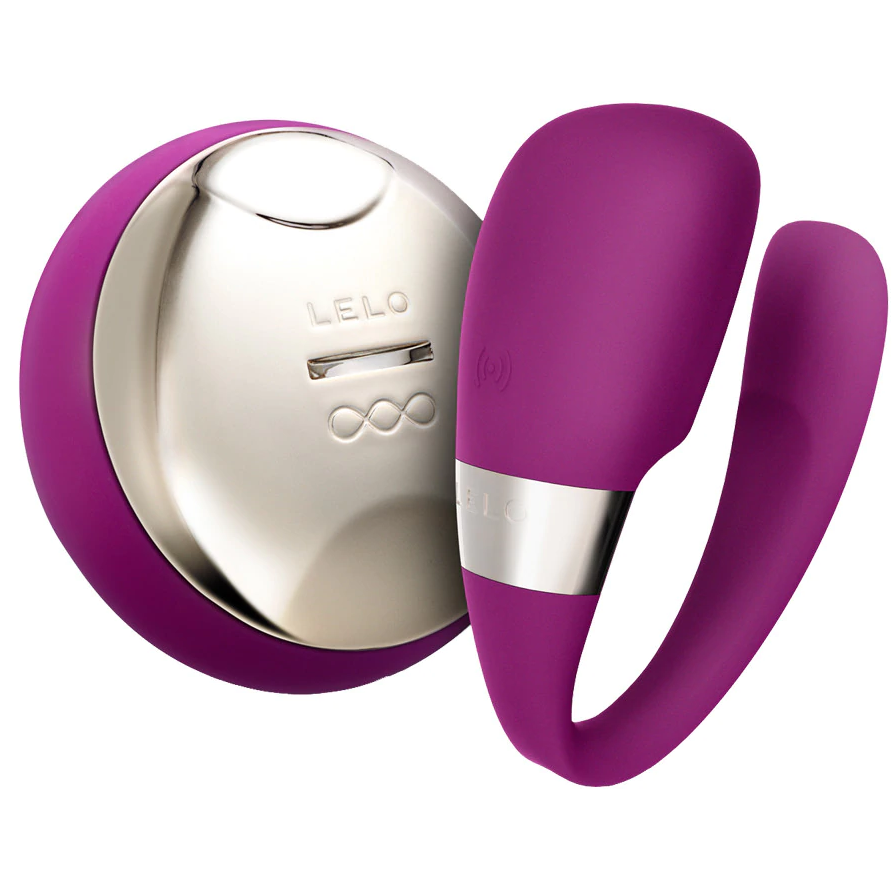 LELO – INSIGNIA TIANI™ 3 Masajeador para Parejas – Morado, Fucsia y Negro