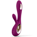 LELO – Vibrador SORAYA™ Wave Rabbit – Morado, Negro y Azul Medianoche