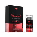 INTT | Strawberry Gel Vibrador – Vibración e Intensa Pulsación – 15 ml