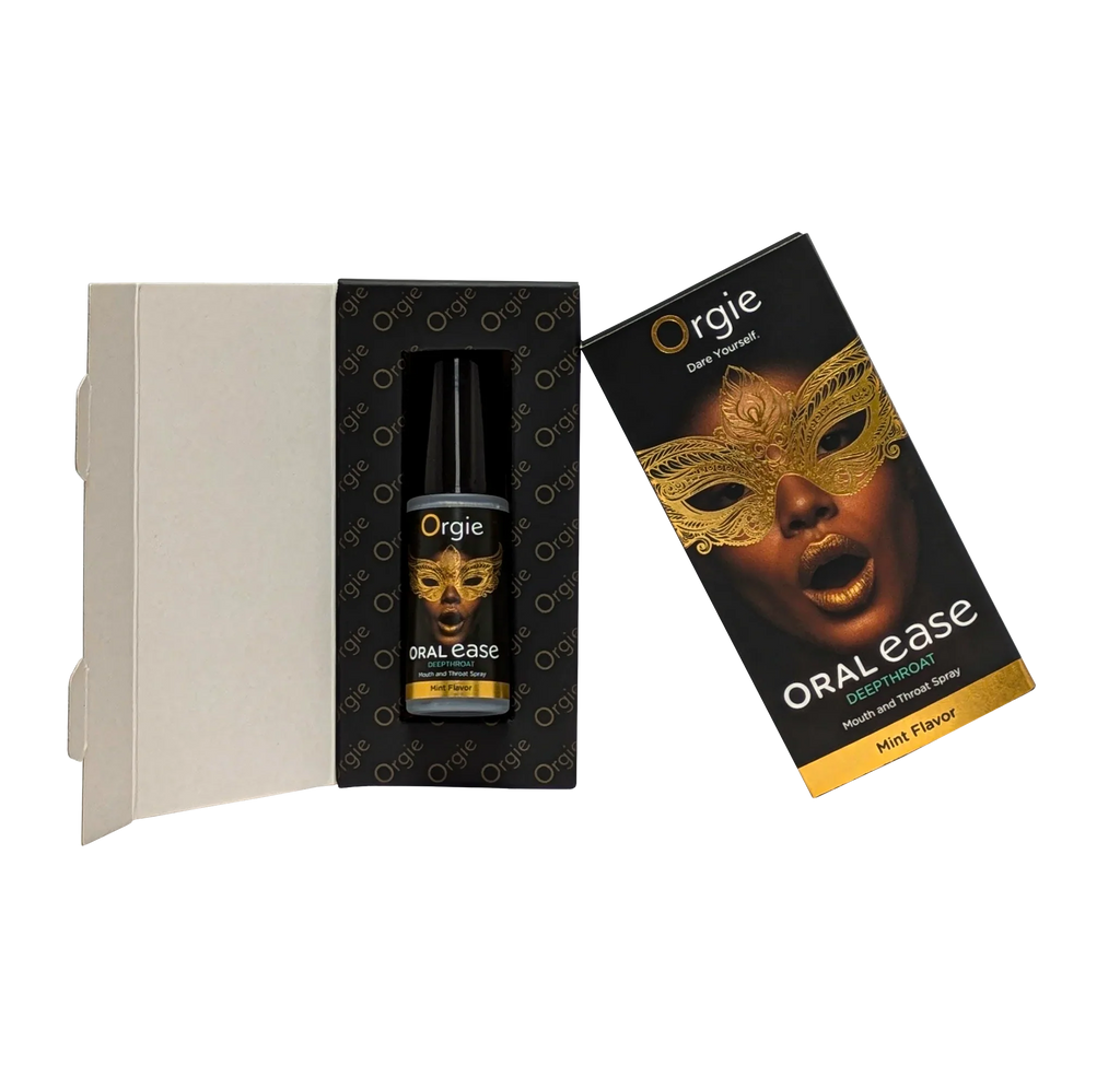 Orgie ORAL EASE DEEPTHROAT – Espray de menta para boca y garganta