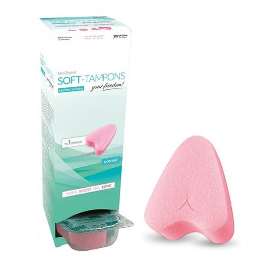 Soft-Tampons | Tampones menstruales discretos y cómodos: mini y normales (3, 10 o 50 unidades)