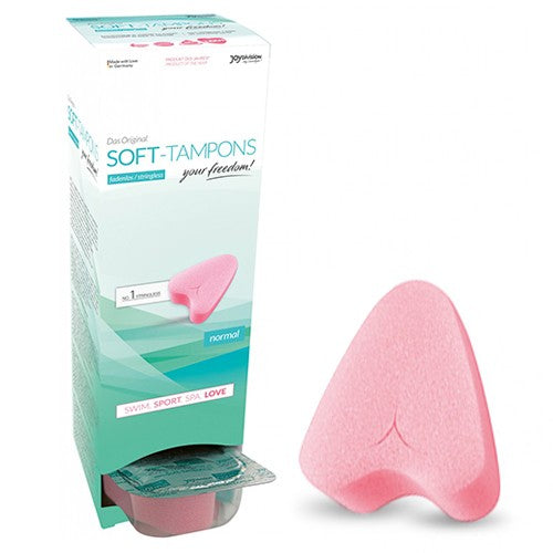 Soft-Tampons | Tampones menstruales discretos y cómodos: mini y normales (3, 10 o 50 unidades)