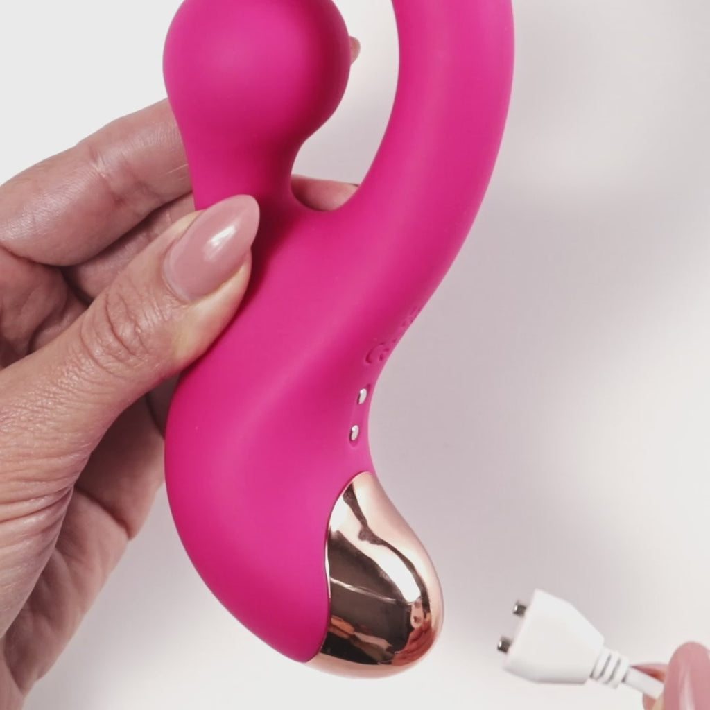 Crushious | Rotating Rapture – Pleaser Rotating Clitoral Stimulation Vibrator