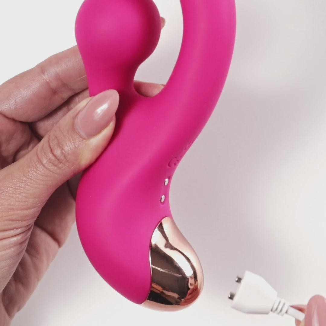 Crushious | Rotating Rapture – Pleaser Rotating Clitoral Stimulation Vibrator