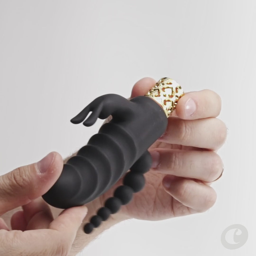 CRUSHIOUS | Romanov – Vibrador clásico tipo bala con funda de silicona extraíble (2 en 1) – 13,3 cm