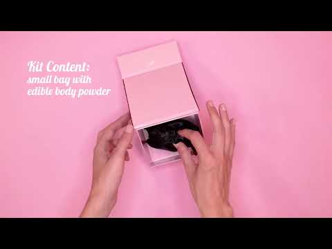 Secret Play | Aphrodisiac Chocolate Edible Powder & Feather Tickler Kit – 40 g