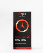 Orgie Time Lag 2 – Spray Retardante con Damiana – Para Hombres – 10 ml