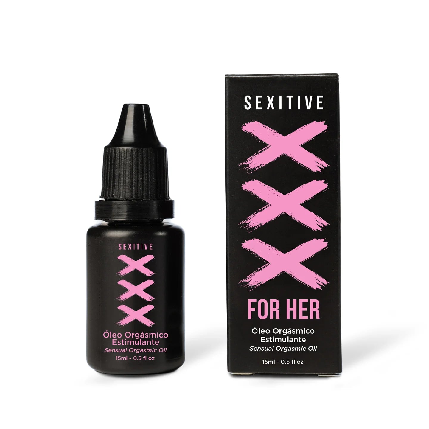 SEXITIVE | XXX For Her – Óleo orgásmico estimulante para el clítoris (aceites 100% naturales) – 15 ml
